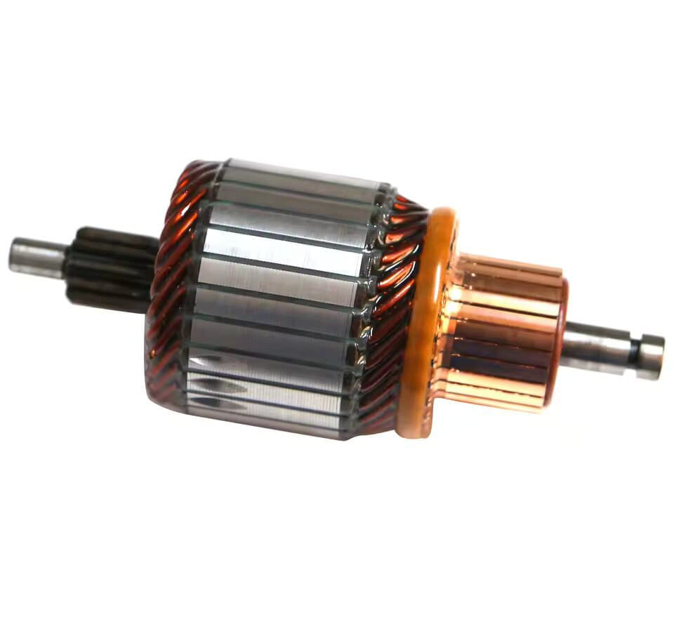 INDUCIDO - BOBINA DE ARRANQUE TIPO BOSCH RENAULT TRAFIC 1.4,  EXPRESS  1.9 D. KANGOO 12V. L: 138MM Ø: 55MM E: 11 D: 28 IB2811.40N INN BOS001 / INN BOS016 IBO-014 IB1120 PA42000 IMB104 / IMB119 - 3