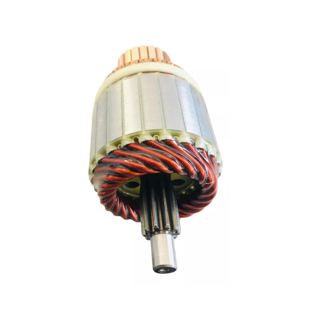 INDUCIDO - BOBINA DE ARRANQUE TIPO DELCO CHEVROLET CORSA 1.0 8V EFI, MERIVA 1.8 8V. 12V. L: 100MM Ø: 45.5MM E: 10 D: 23 IDE2310.10N INN DEL016 IDR-102 IDE4505 PA42075 IMD306 / IMD8000660 - 3