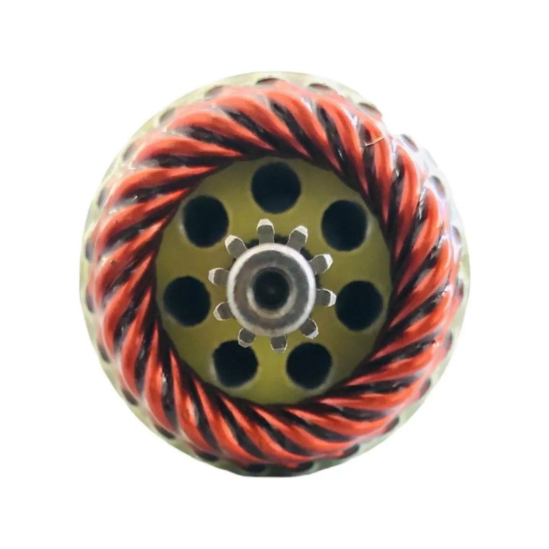 INDUCIDO - BOBINA DE ARRANQUE TIPO DELCO CHEVROLET CORSA 1.0 8V EFI, MERIVA 1.8 8V. 12V. L: 100MM Ø: 45.5MM E: 10 D: 23 IDE2310.10N INN DEL016 IDR-102 IDE4505 PA42075 IMD306 / IMD8000660 - 4