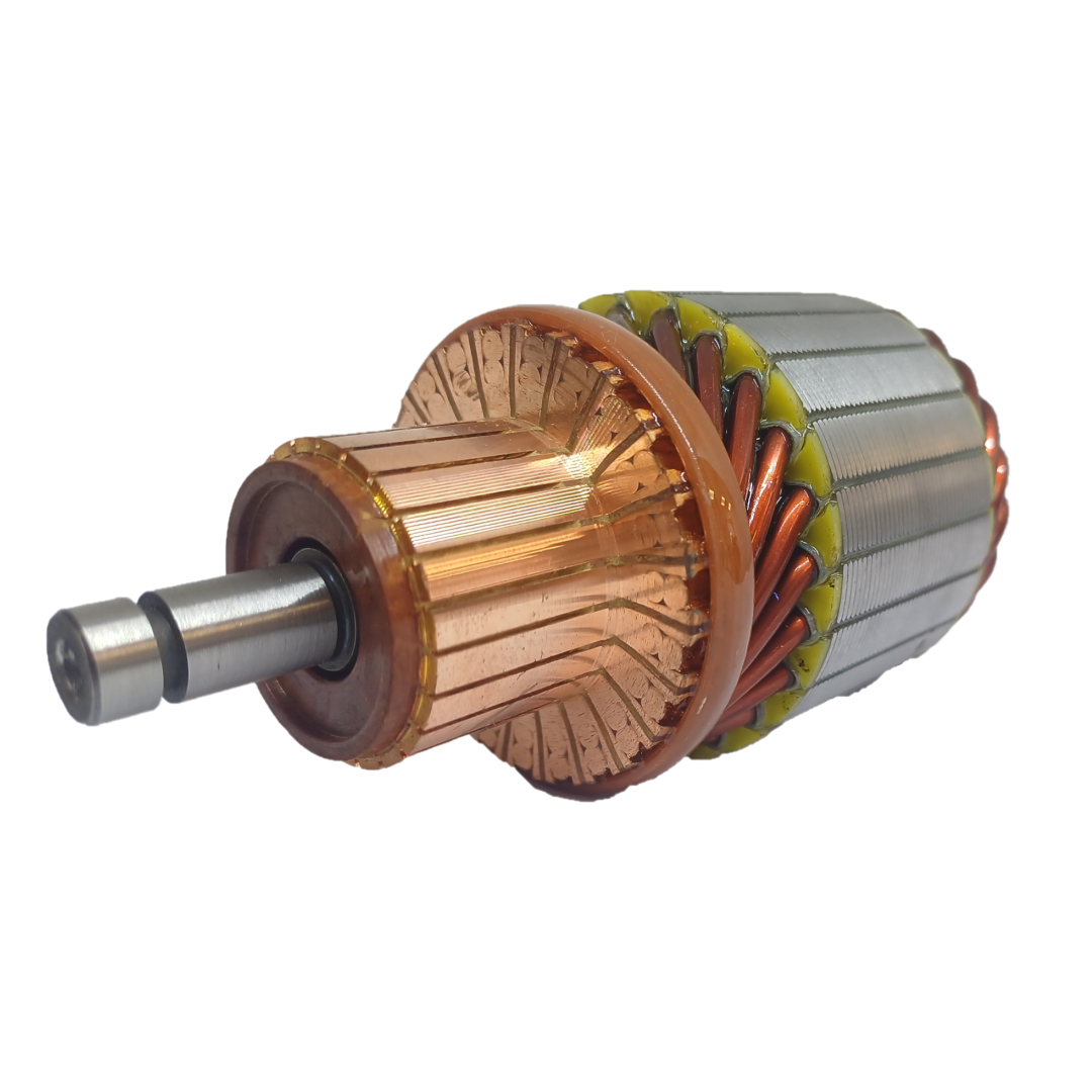 INDUCIDO - BOBINA DE ARRANQUE TIPO BOSCH VOLKSWAGEN VENTO 1.9 TDI,  AMAROK 2.0 TDI. 12V. L: 146MM Ø: 55MM E: 14 D: 23 IB2314.10N INN BOS056 IBO-022 PA42223 - 2