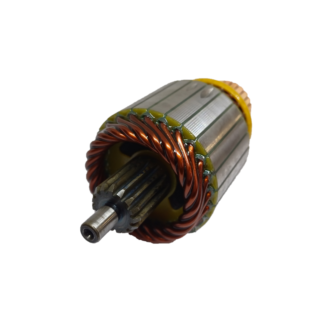 INDUCIDO - BOBINA DE ARRANQUE TIPO INDIEL CUMMINS, MAXION, AGRALE 7500 C/MWM, FORD CARGO C/MAXION , F1000, MB SPRINTER C/MAXION 12V. L: 145MM Ø: 59MM E: 15 D: 25 II2515.10N INN IND005 IIN-430 II8608 PA42016 IMH203 - 2