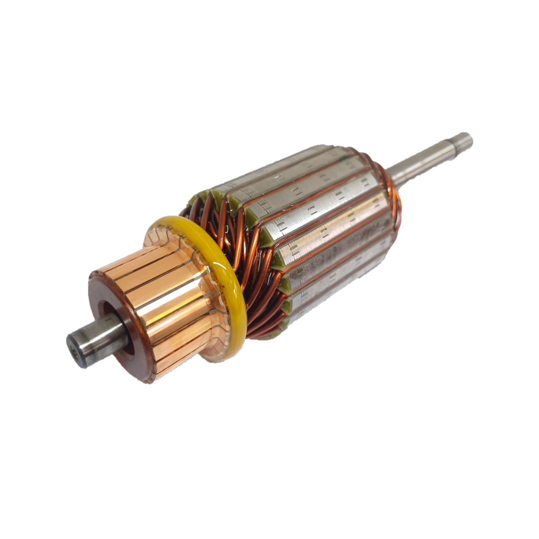 INDUCIDO - BOBINA DE ARRANQUE TIPO MARELLI FIAT  PALIO 1.6 16V TORQUE,  SIENA 1.6 16V TORQUE. 12V. L: 202MM Ø: 51.6MM E: 12 D: 21 IMA2112.10N INN MAR002 IMM-520 IMM5127 PA42009 IMM501 - 2