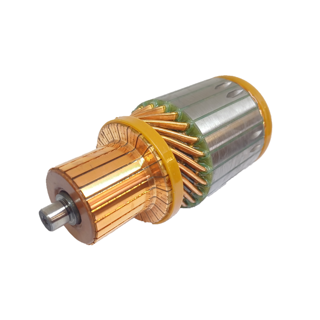 INDUCIDO - BOBINA DE ARRANQUE TIPO DELCO MERCEDEZ BENZ  CUMMINS REMY 37MT 29MT 12V. FORD, VOLKSWAGEN 12V. L: 161.7MM Ø: 60.2MM E: 12 D: 23 IDE2312.10N INN DEL017 IDR-153 IDE5833 PA42144 IMD319 - 3