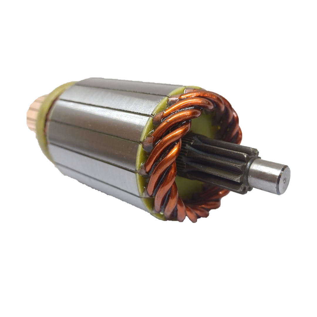 INDUCIDO - BOBINA DE ARRANQUE TIPO MOTORCRAFT FORD TRANSIT 2.2, F-100 2.8 MWM, RANGER 4.0 V6. 12V. L: 155MM Ø: 54MM E: 11 D: 17 IMO1711.10N INN FOR002 IMO-730 IF1005AA PA42028 IMF704 - 2