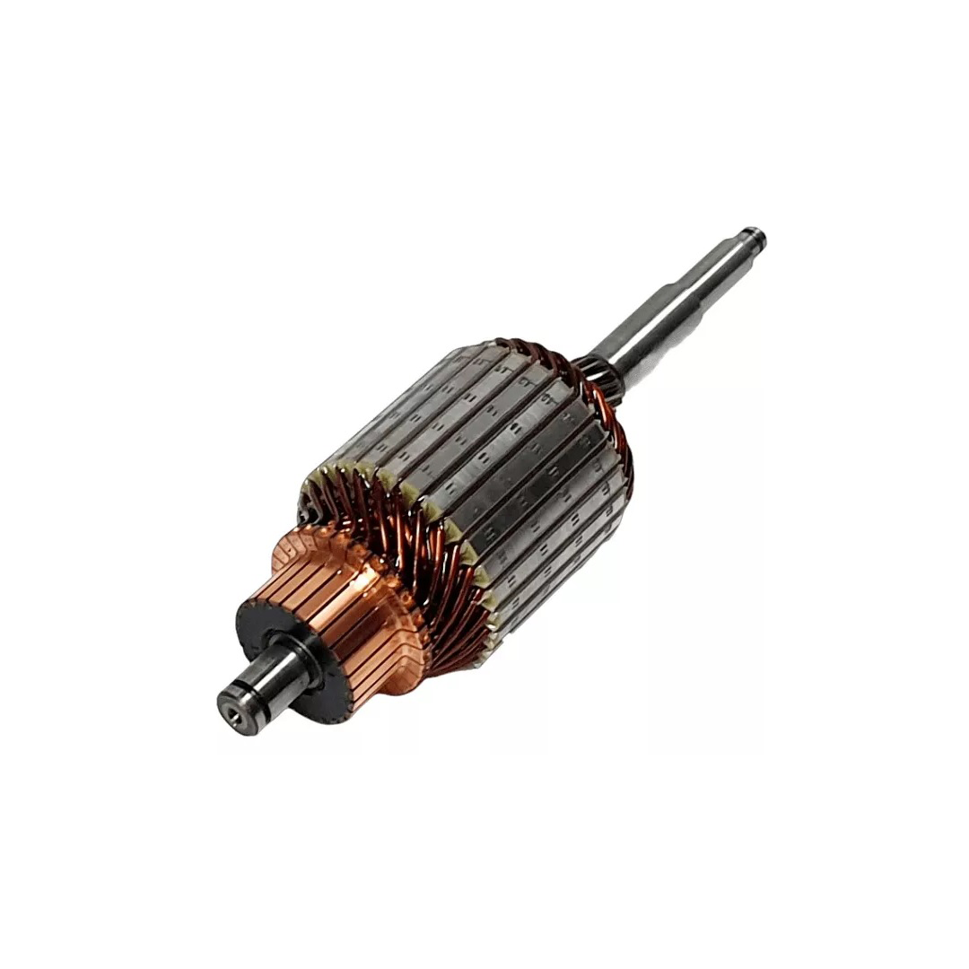 INDUCIDO - BOBINA DE ARRANQUE TIPO BOSCH VOLKSWAGEN GOL 1.0 MI, GOL COUNTRY 1.6 8V, VOYAGE 1.6 8V, PARATI 1.6 MI, SAVEIRO 1.6 MI. 12V. L: 204.5MM Ø: 59MM E: 16 D: 28 DERECHA IB2816.10N INN BOS036 IBO-081 PA42073 - 3