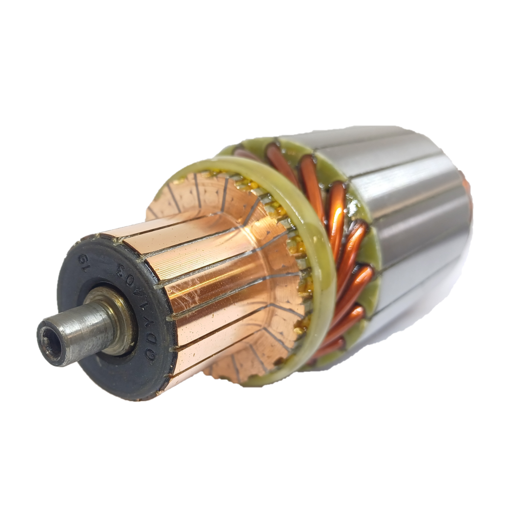 INDUCIDO - BOBINA DE ARRANQUE TIPO MOTORCRAFT FORD TRANSIT 2.2, F-100 2.8 MWM, RANGER 4.0 V6. 12V. L: 155MM Ø: 54MM E: 11 D: 17 IMO1711.10N INN FOR002 IMO-730 IF1005AA PA42028 IMF704 - 3