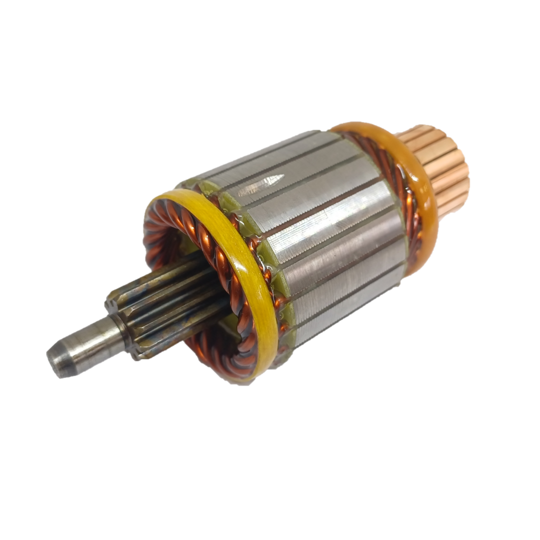 INDUCIDO - BOBINA DE ARRANQUE TIPO MARELLI FIAT PALIO, SIENA NAFTA 12V. L: 119MM Ø: 47MM E: 11 D: 21 IMA2111.10N INN MAR006 IDN-220 IMM7126 PA42061 IMM505 - 2