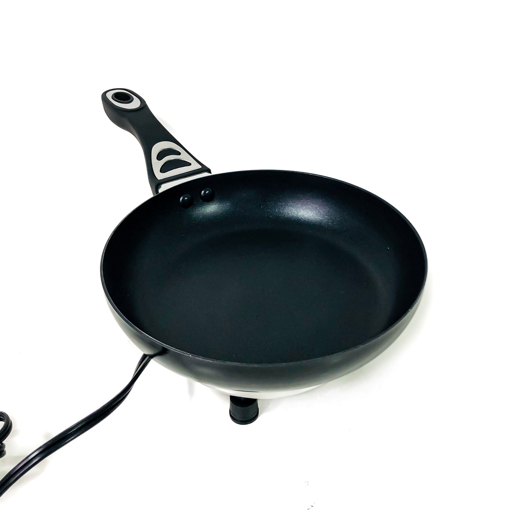 FREIDORA 12V OLLA Y FREIDORA CON CONEXION 12V CON CUERPO DE ALUMINIO Y TEFLON, MANGO DE GOMA Y TAPA DE VIDRIO 10CM DE DIAMTERO X 4 CM DE ALTO - 5