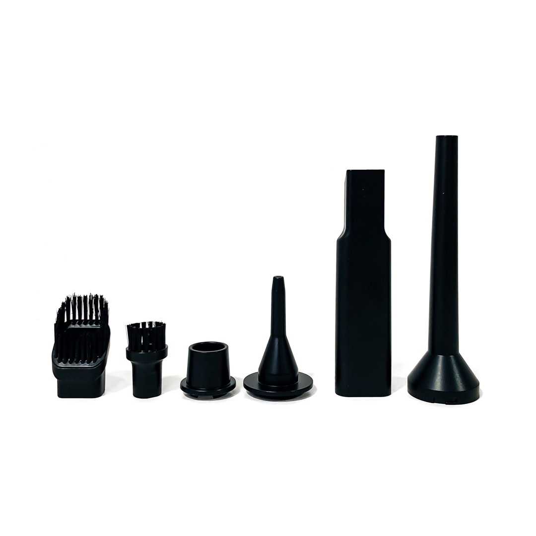MINI ASPIRADORA INALAMBRICA CON CARGADOR USB Y TOMA 12V / 60 WATTS / 4 ADAPTADORES + 2 CEPILLOS - 3