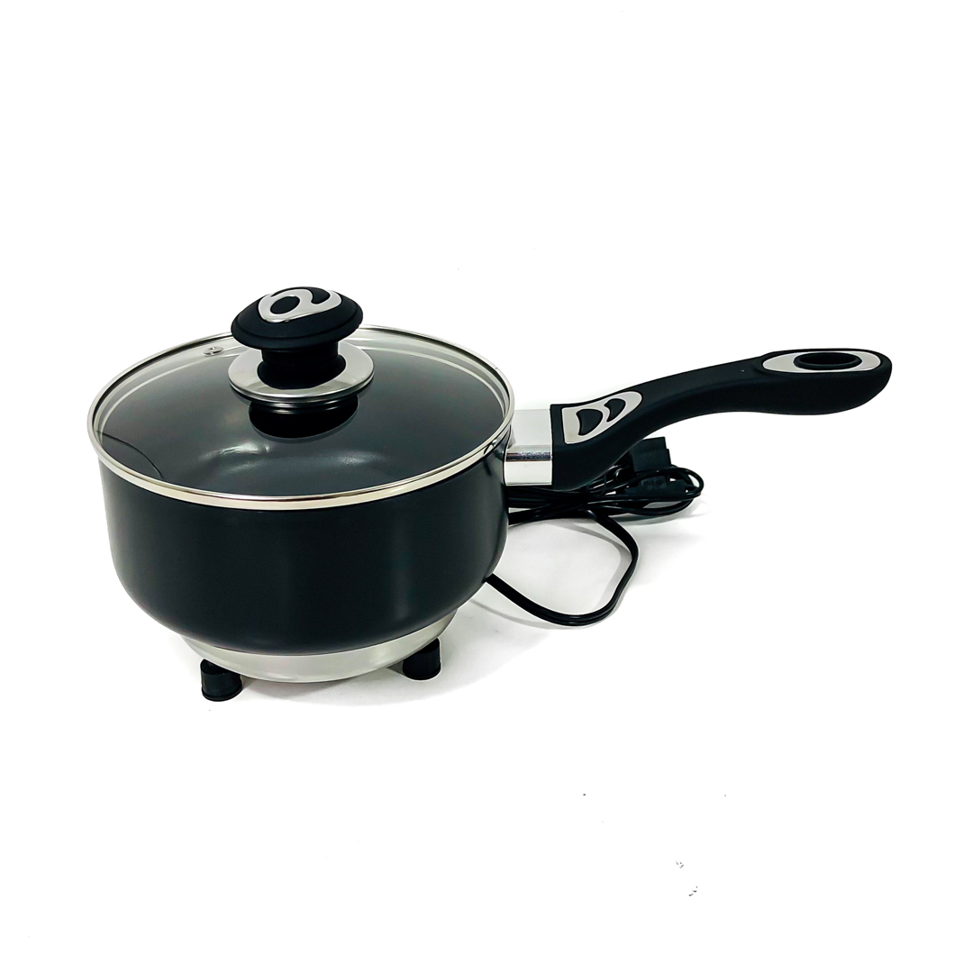 FREIDORA 24V OLLA Y FREIDORA CON CONEXION 24V CON CUERPO DE ALUMINIO Y TEFLON, MANGO DE GOMA Y TAPA DE VIDRIO 10CM DE DIAMTERO X 10 CM DE ALTO - 6
