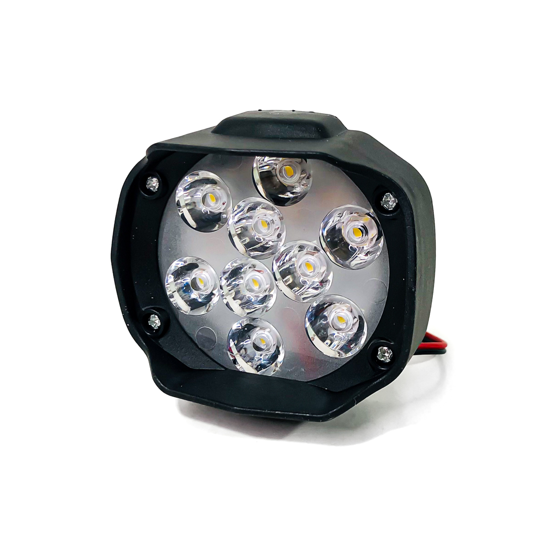 OFF ROAD FARO DE LED FARO AUXILIAR LED DE PLASTICO ABS 27 WATTS 3000 LUX  CANTIDAD POR CAJA MASTER 100 - 10