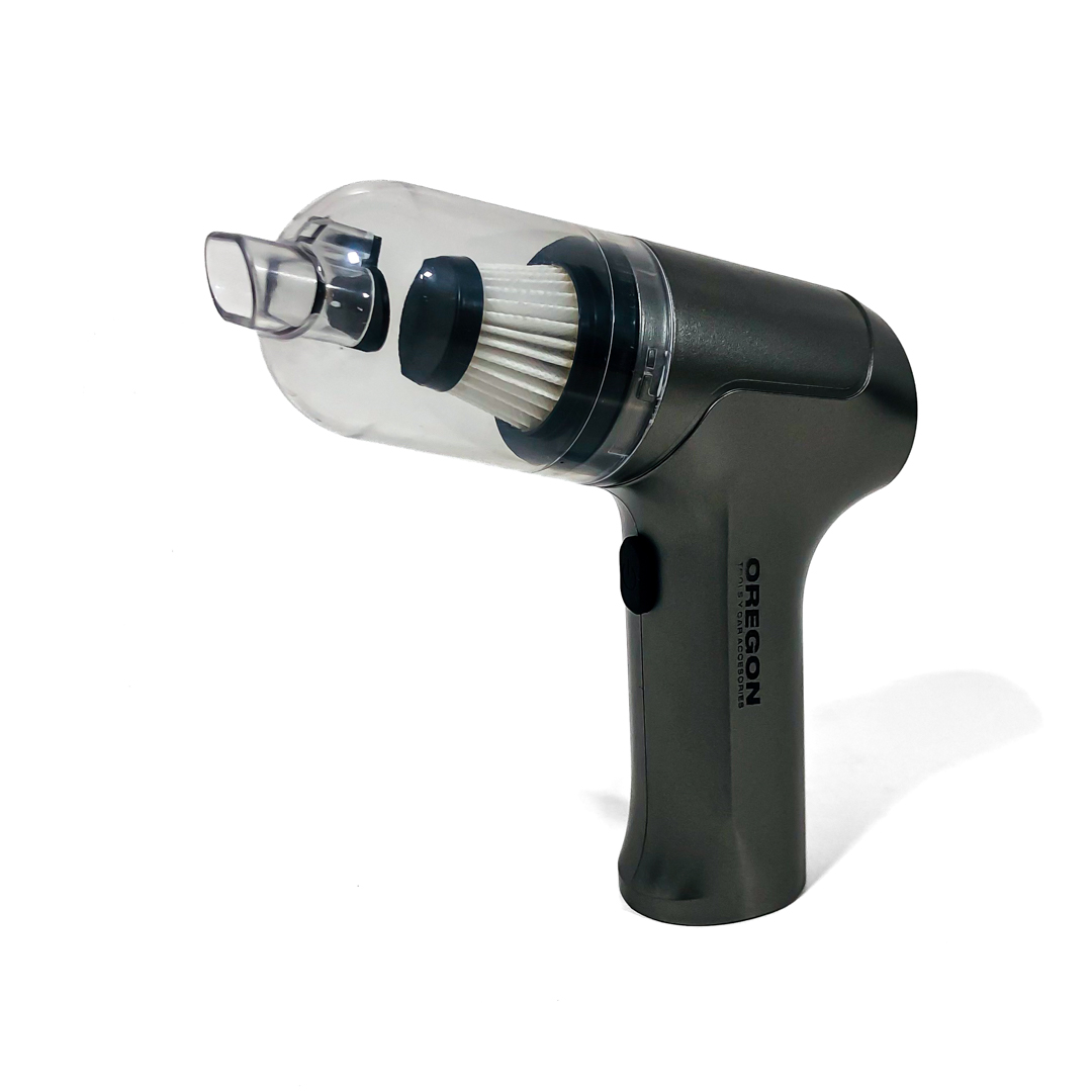 MINI ASPIRADORA INALAMBRICA CON CARGADOR USB Y TOMA 12V / 60 WATTS / 4 ADAPTADORES + 2 CEPILLOS - 8