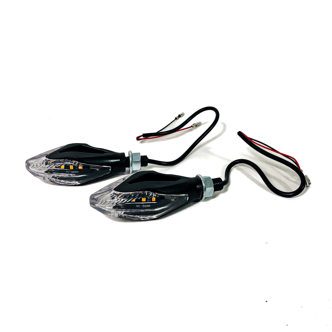 OFF ROAD FARO DE LED UNIVERSAL FARO DE GIRO UNIVERSAL AMBAR 12V 5W 1500 LUX JUEGO 2 UNIDADES