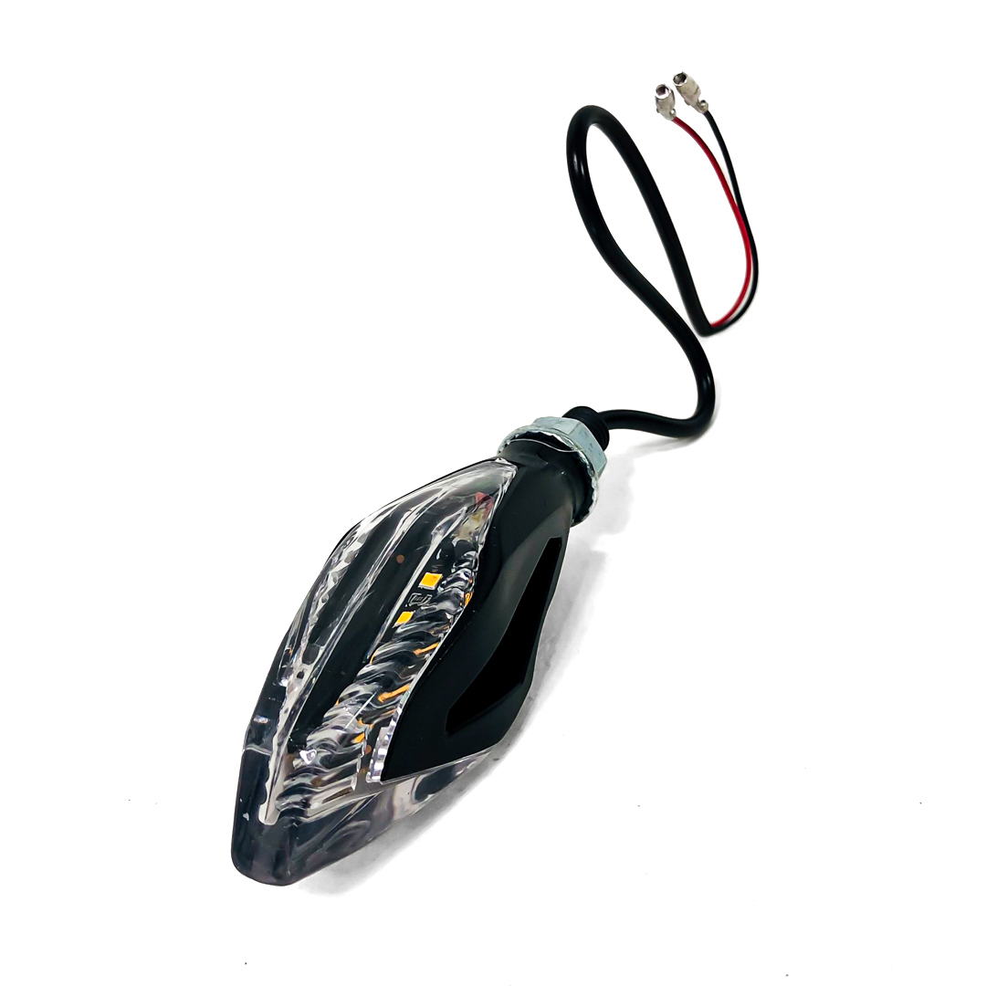 OFF ROAD FARO DE LED UNIVERSAL FARO DE GIRO UNIVERSAL AMBAR 12V 5W 1500 LUX JUEGO 2 UNIDADES - 3