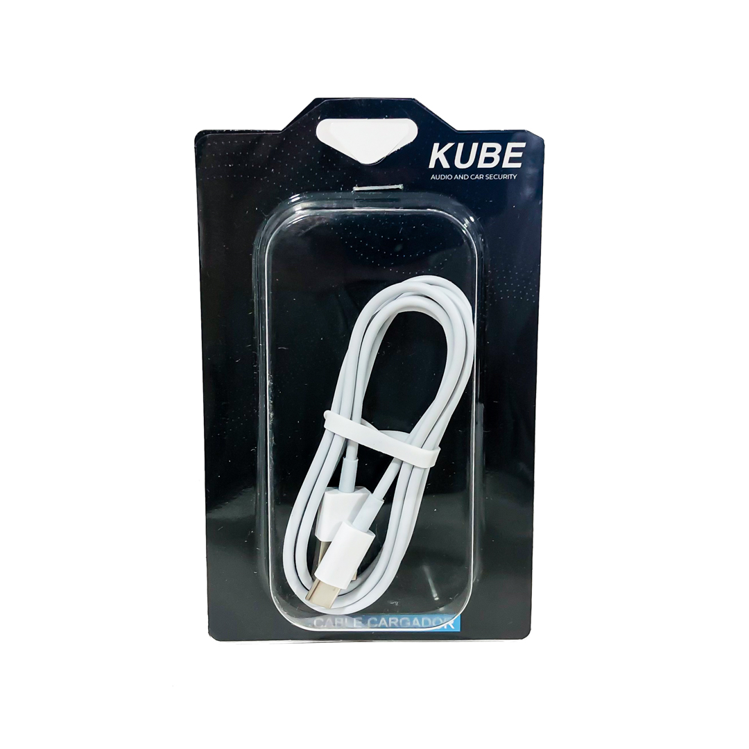 CABLE CARGADOR CABLE CARGADOR USB - TIPO C 1 METRO BLANCO