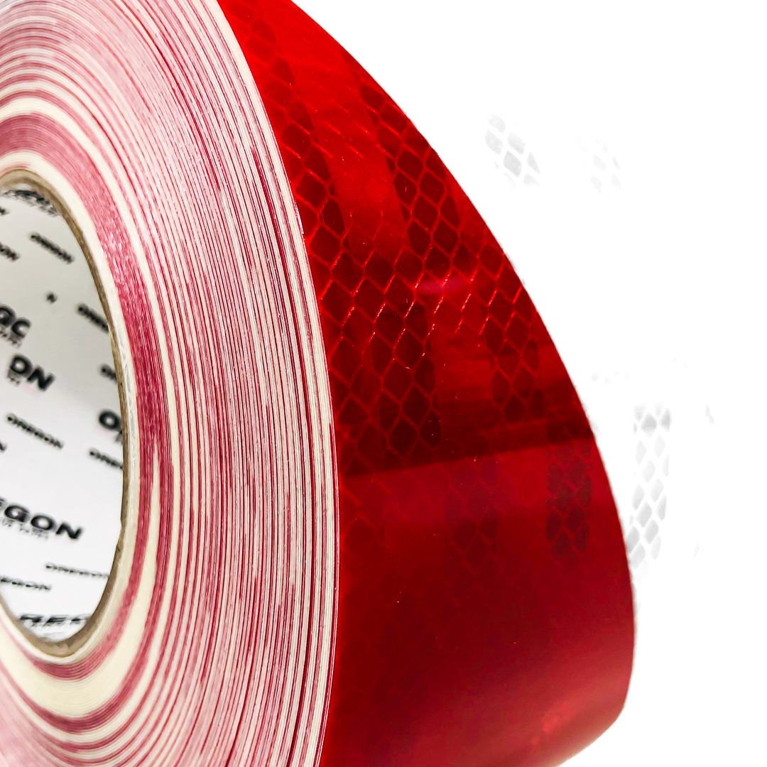 CINTA REFLECTIVA CINTA REFLECTIVA 45 METROS X 7.5 CM COLOR ROJO/BLANCO BARRICADA - 5