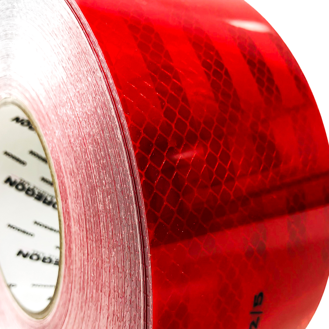 CINTA REFLECTIVA CINTA REFLECTIVA 45 METROS X 7.5 CM COLOR ROJO - 6