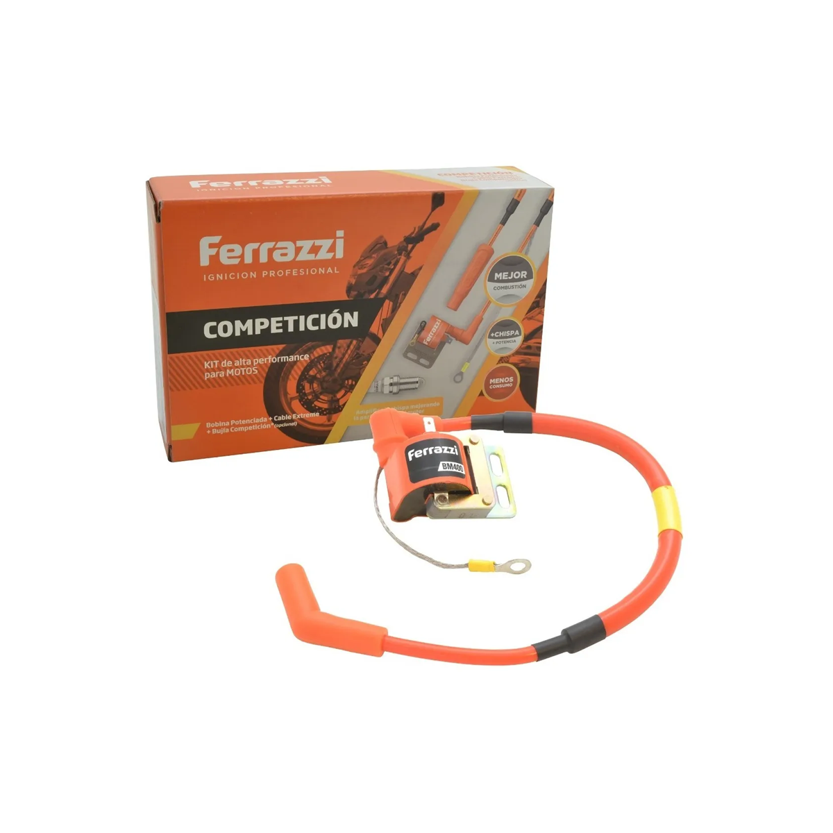 KIT BOBINA MOTO 130 EXTREME CORTO