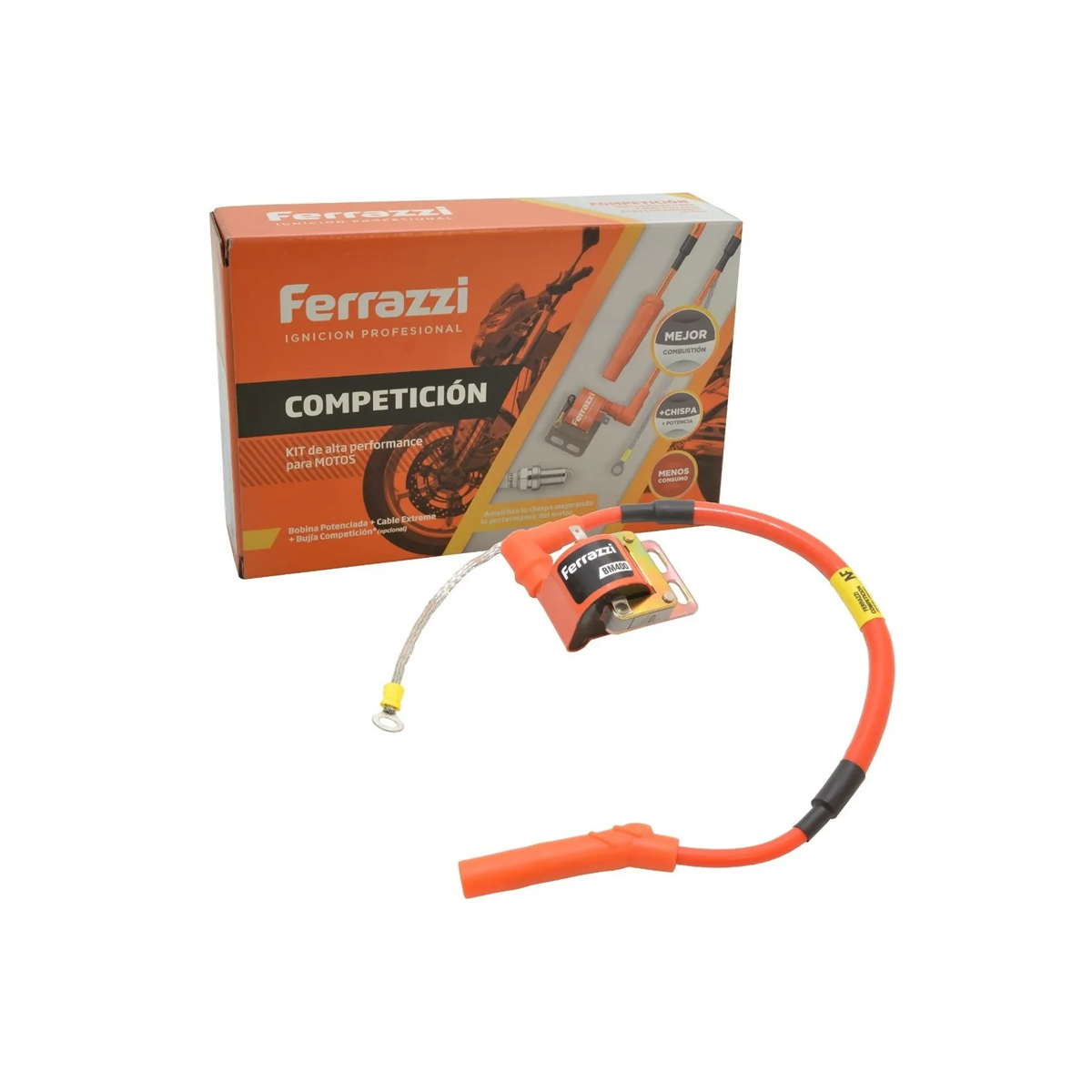 KIT BOBINA MOTO 130 EXTREME LARGO