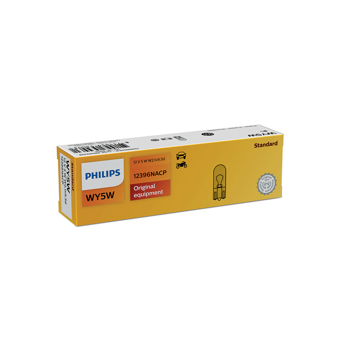 LAMPARA SEÑALIZACION 12V WY5W 12396 NA 12V CP
