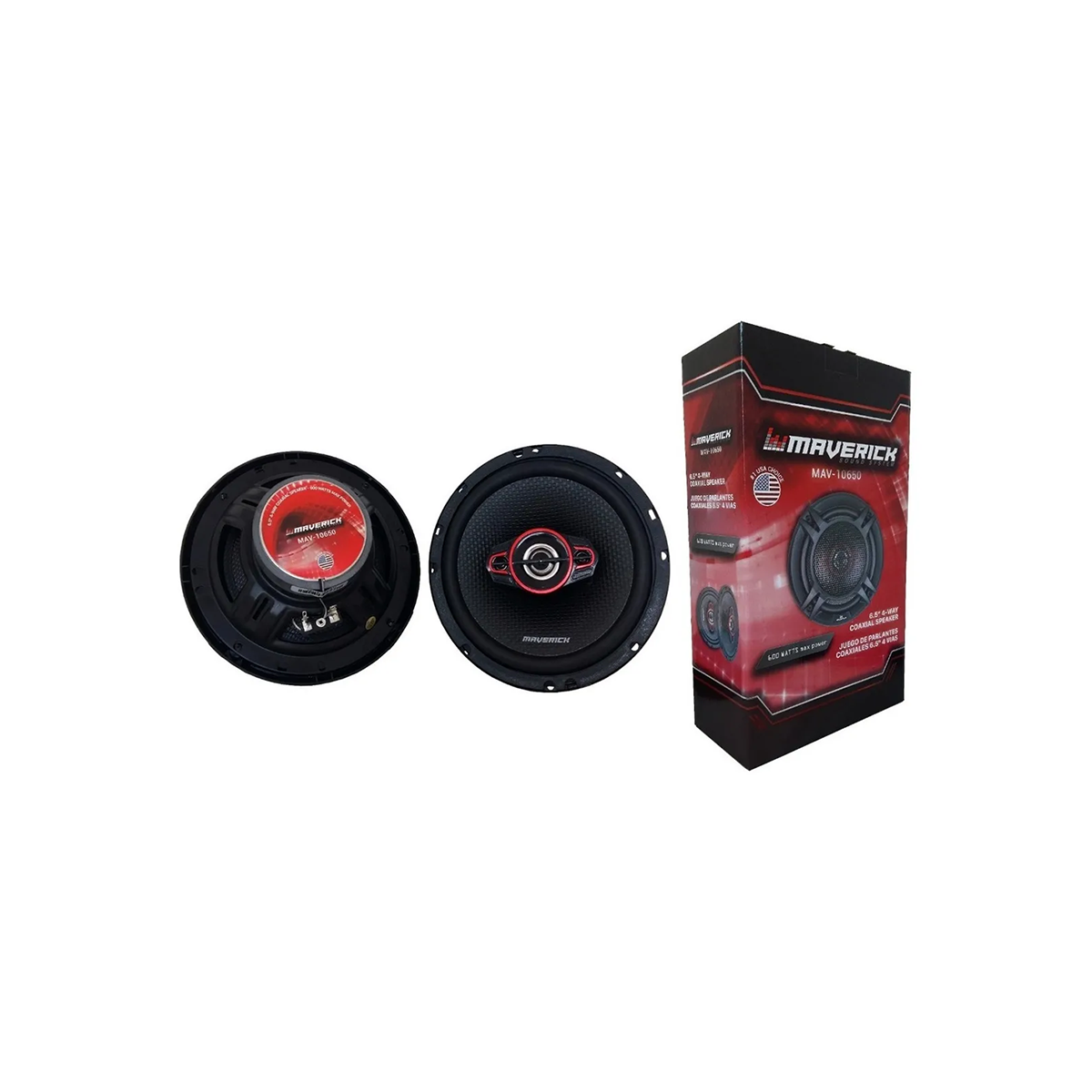 JUEGO DE PARLANTES JUEGO DE PARLANTES COAXIALES 6.50 - 4 VIAS