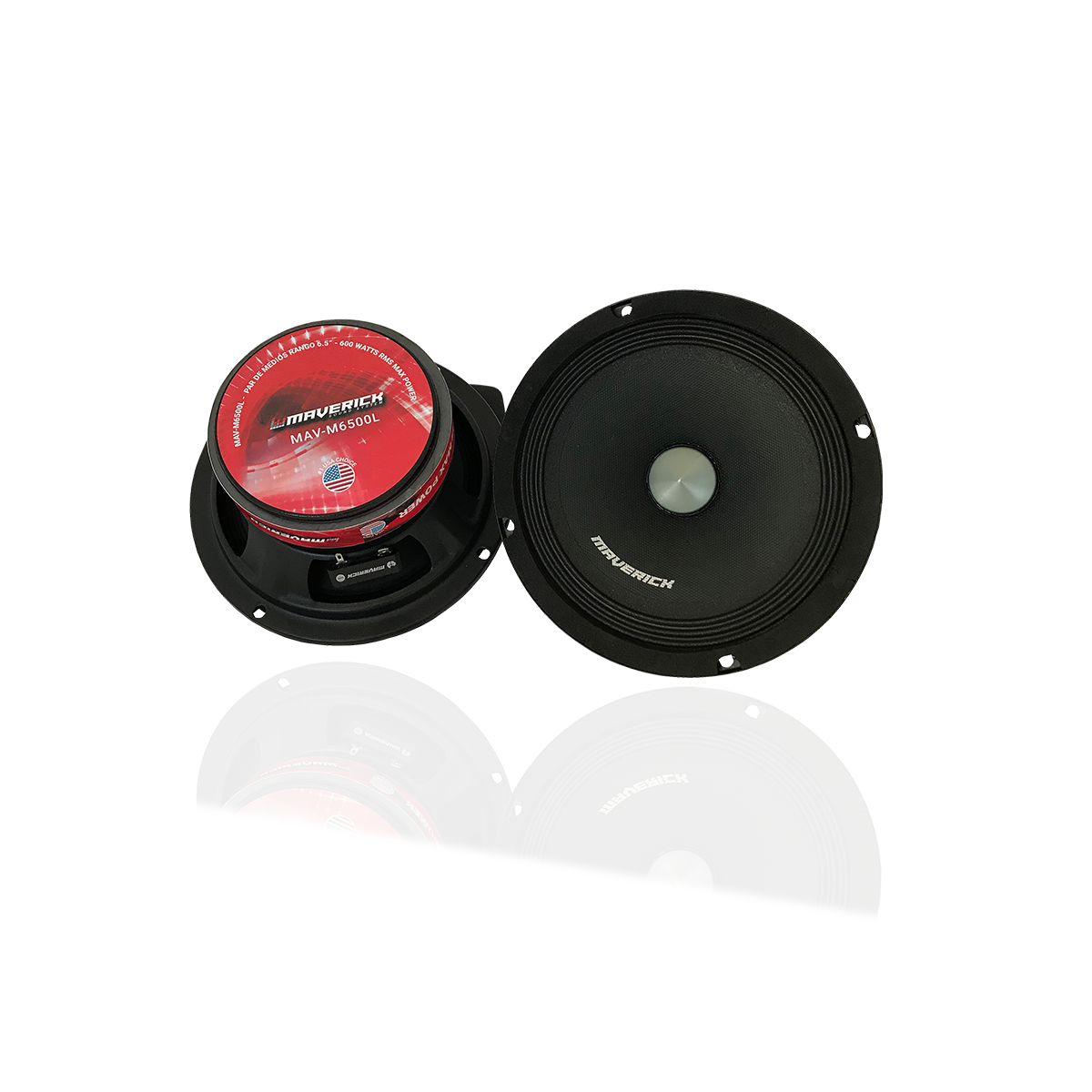 PAR DE MEDIOS PAR DE MEDIOS RANGO 6.5 600 WATTS RMS MAX POWER