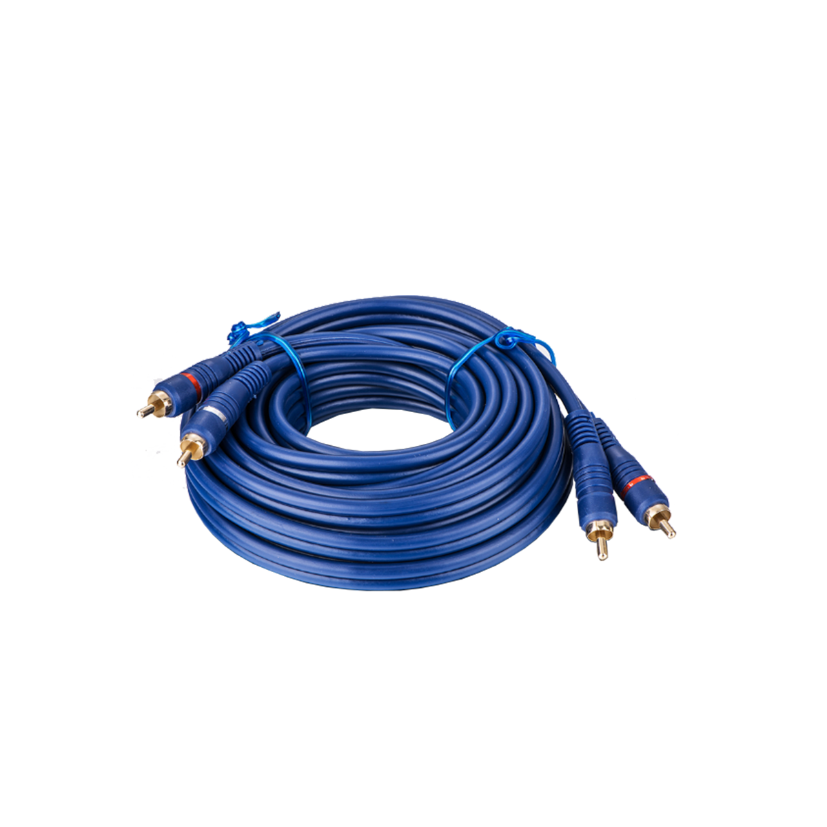 FICHAS DE AUDIO CABLEADO RCA PARA POTENCIAS 10X0.10+30X0.10 OD:6+6 2.LARGO 5M