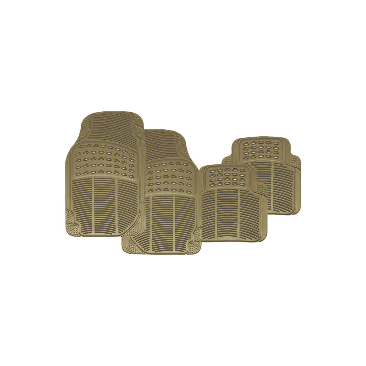 ALFOMBRA ALFOMBRA PVC 4 PIEZAS BEIGE 7245 / 44.545 CANTIDAD POR CAJA 6