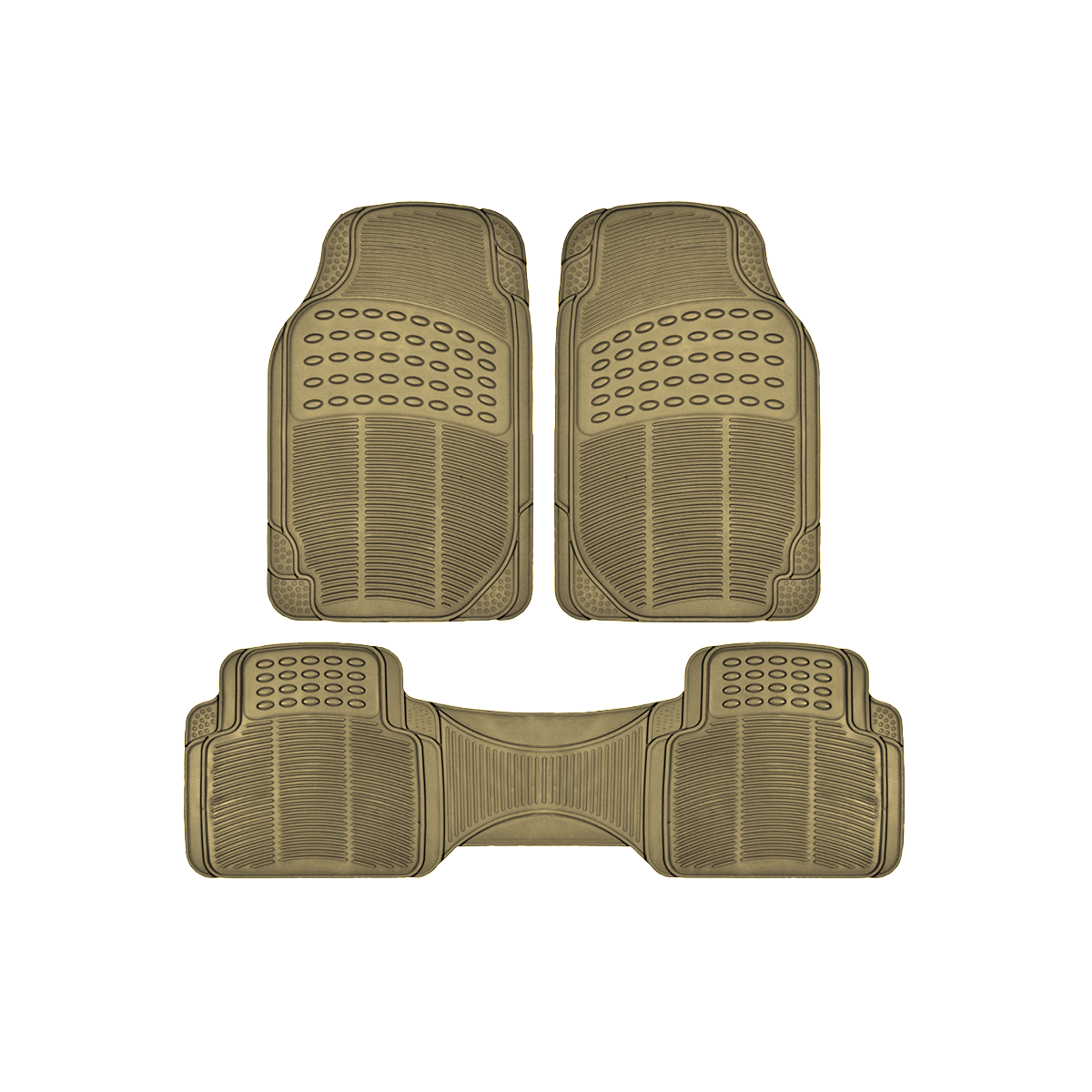 ALFOMBRA ALFOMBRA PVC 3 PIEZAS BEIGE 7243 / 43137 CANTIDAD POR CAJA 5