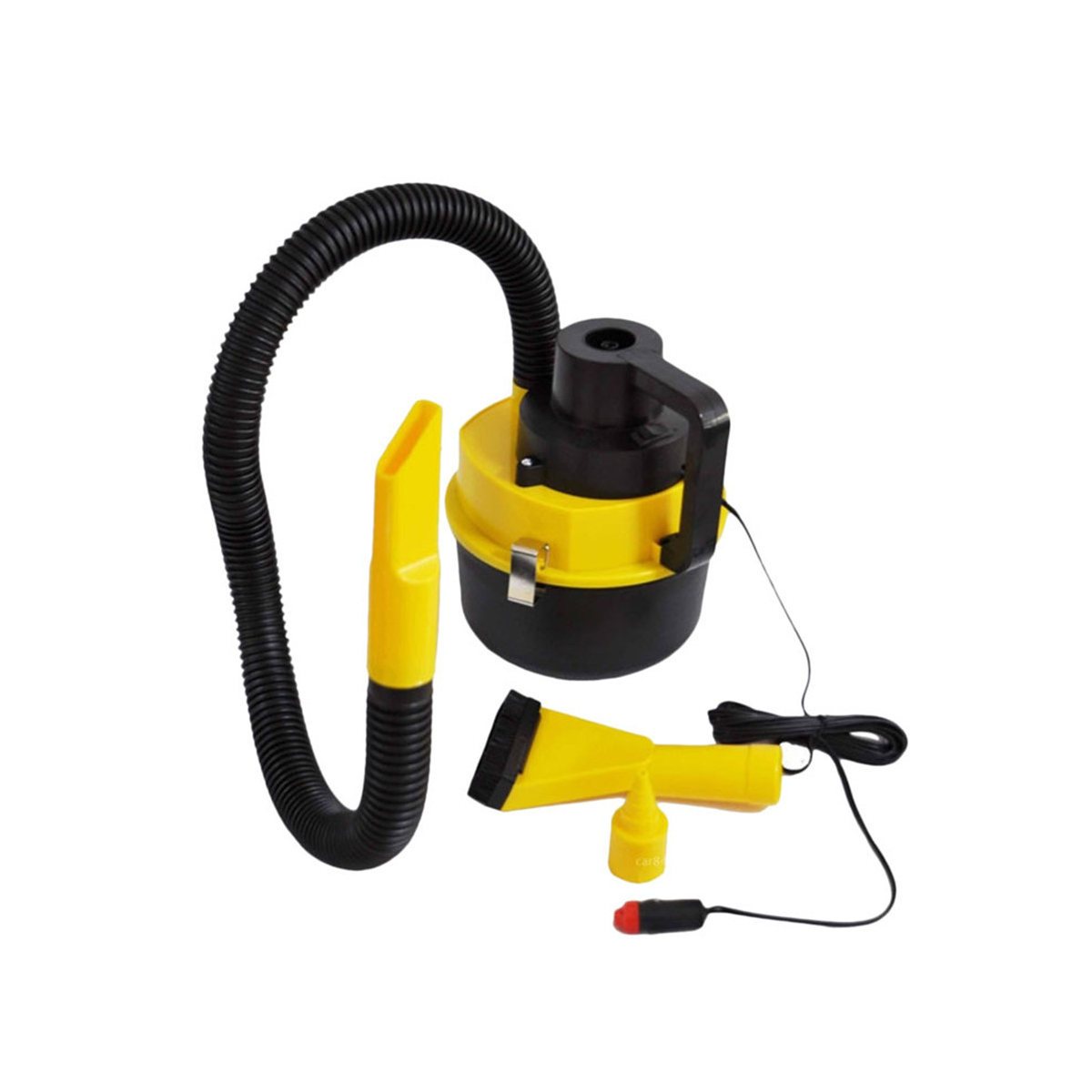 MINI ASPIRADORA MINI ASPIRADORA 12V 90W AMARILLO UNIVERSAL CANTIDAD POR CAJA 12
