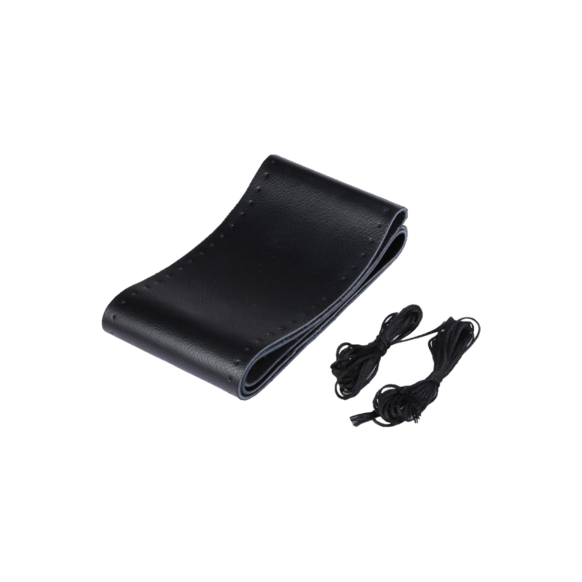 CUBRE VOLANTE CUBRE VOLANTE UNIVERSAL CON CUERINA PARA COSER NEGRO CON COSTURA NEGRA / CANTIDAD POR CAJA MASTER 100