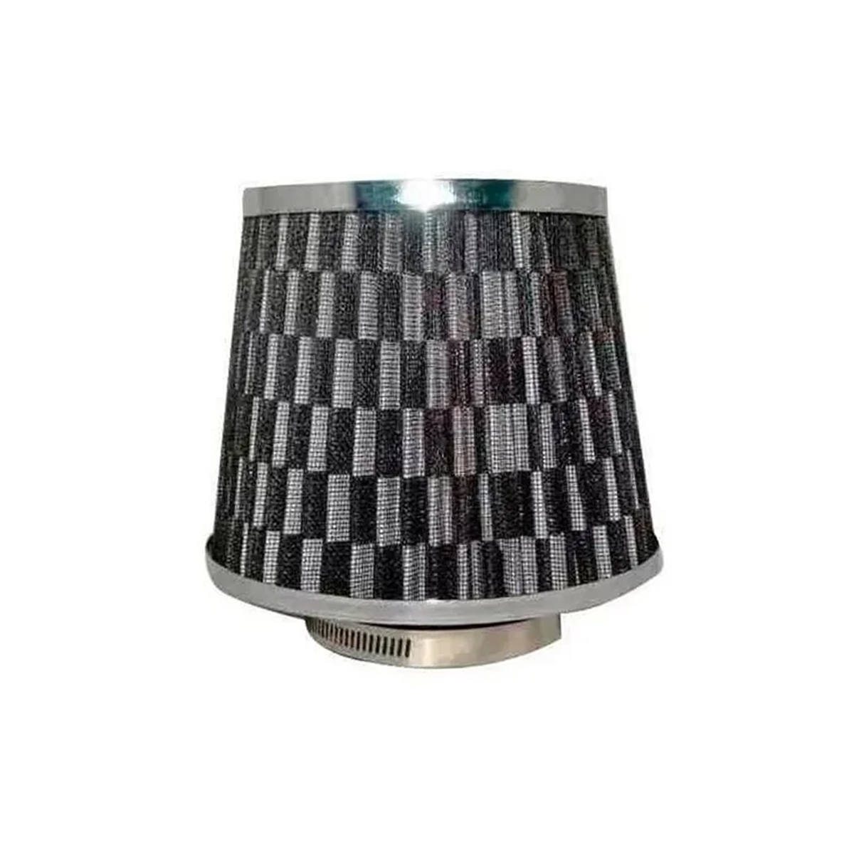 FILTRO DE AIRE CONICO FILTRO DE AIRE CONICO COMPETICION 76MM GRIS CARBON UNIVERSAL