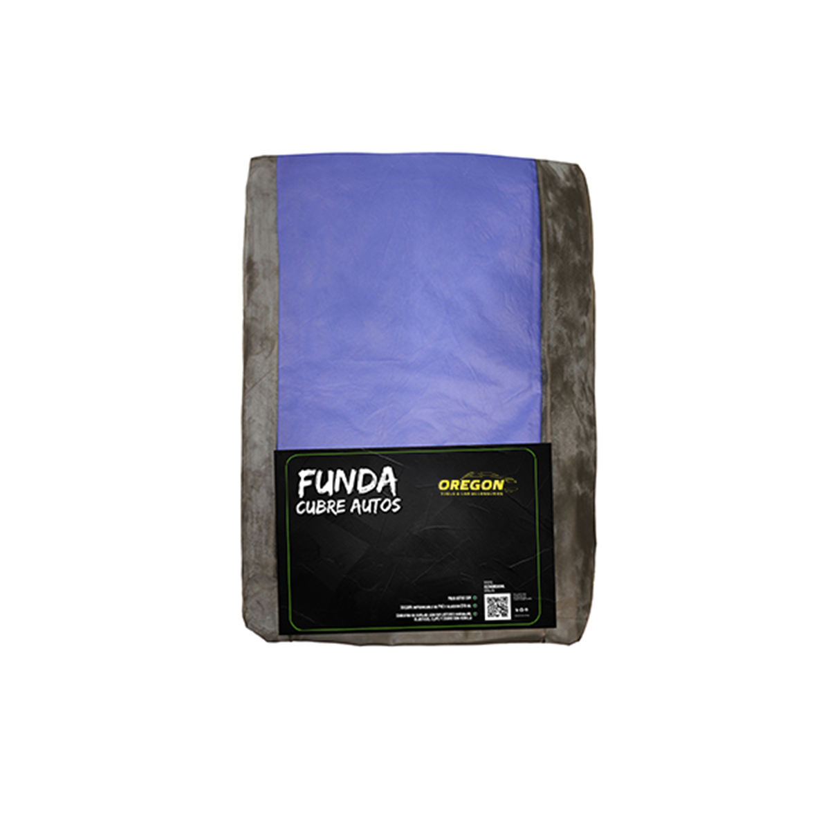FUNDA CUBRE ASIENTO UNIVERSAL NEGRA Y GRIS DE TELA 2 BUTACAS + ASIENTO TRASERO ENTERIZO