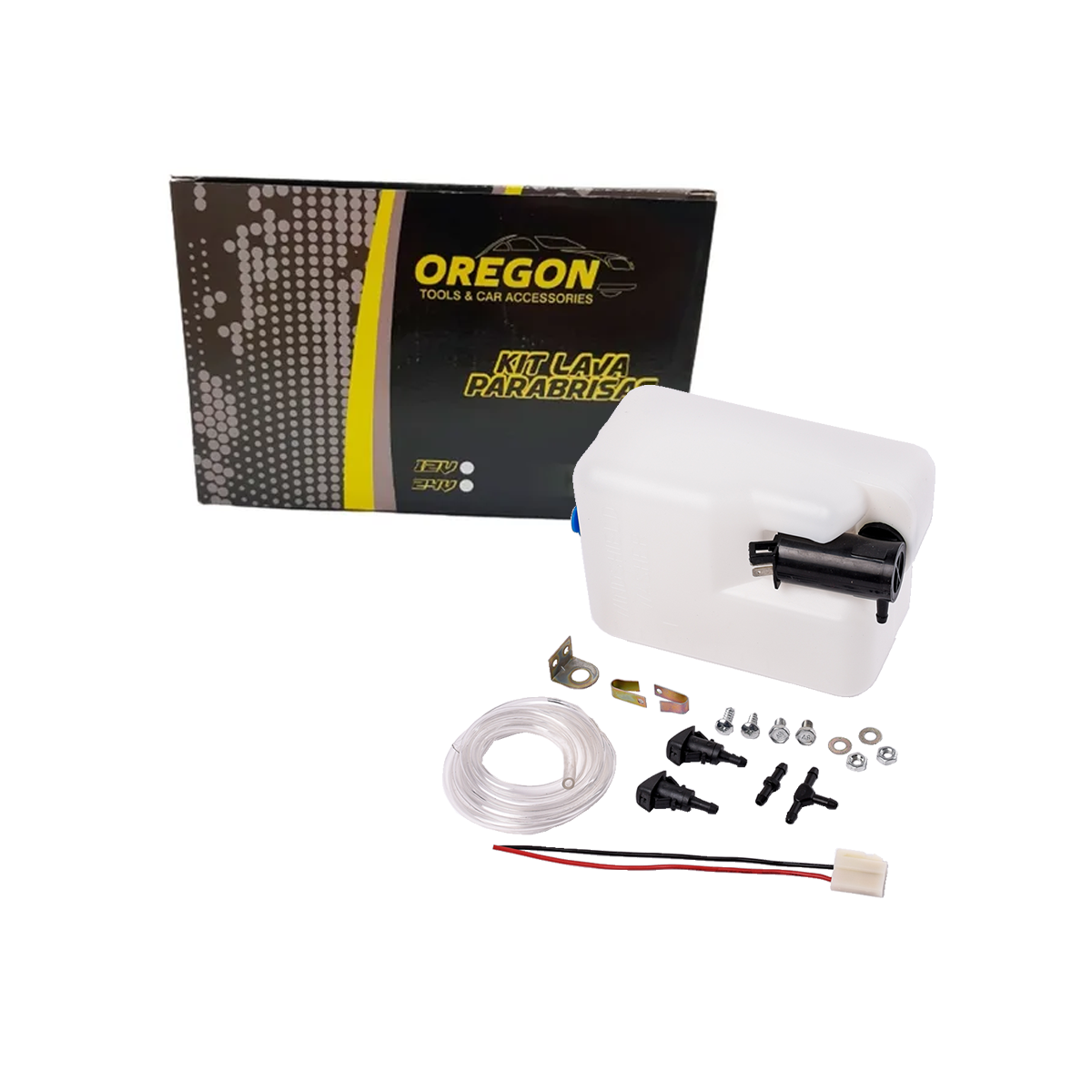 KIT LIMPIA PARABRISAS KIT WASHER - LIMPIAPARABRISAS UNIVERSAL BLANCO UNIVERSAL CANTIDAD POR CAJA 20