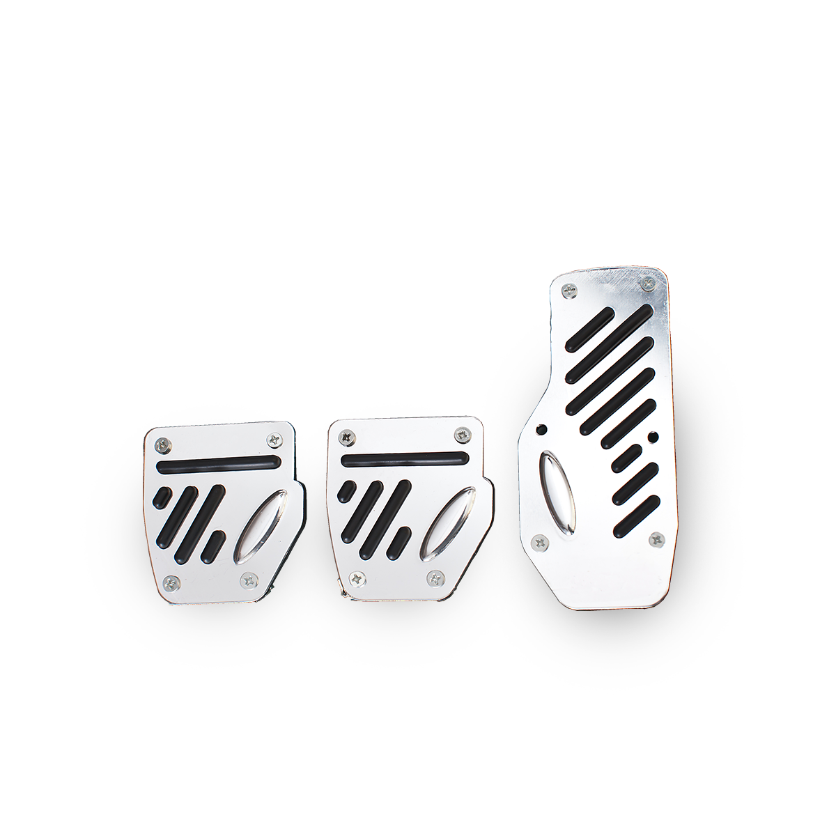 JUEG DE CUBRE PEDALES DEPORTIVO JUEG DE CUBRE PEDALES DEPORTIVO NEGRO UNIVERSAL
