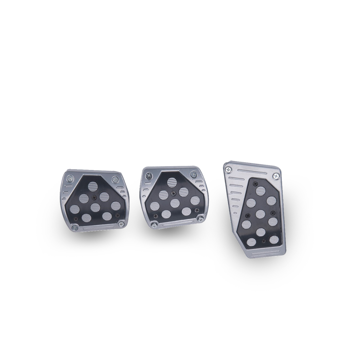 JUEG DE CUBRE PEDALES DEPORTIVO JUEG DE CUBRE PEDALES DEPORTIVO NEGRO UNIVERSAL