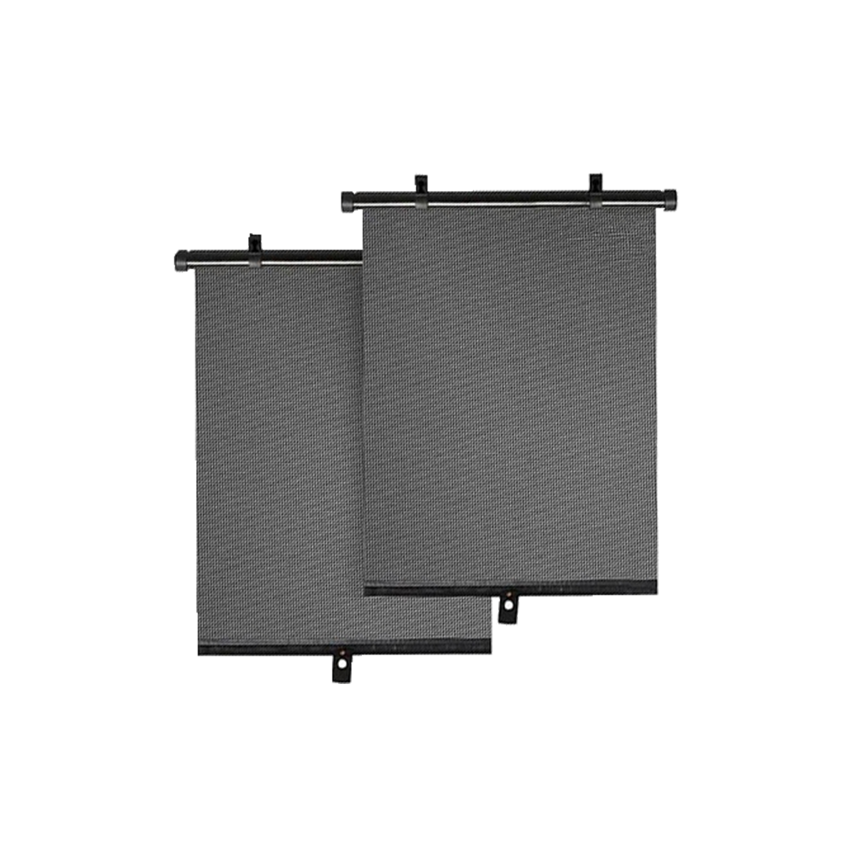 PARASOL PARA SOL CORTINA ENRROLLABLE LATERAL NEGRO UNIVERSAL CANTIDAD POR CAJA 50