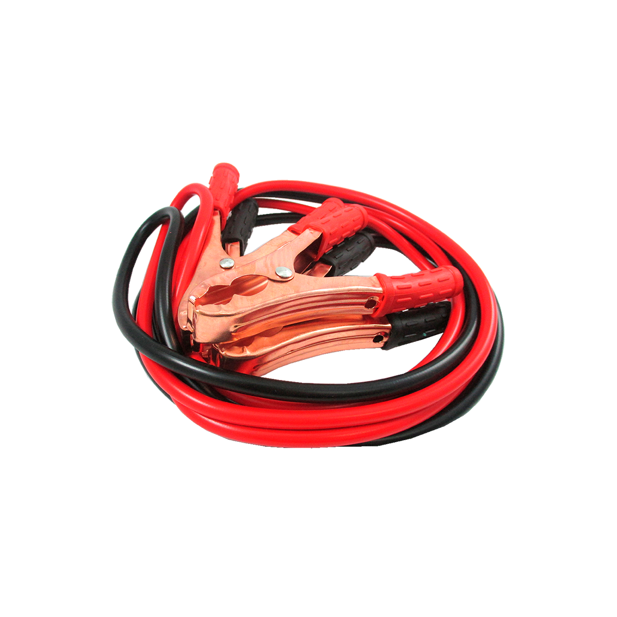 CABLE PUENTE DE BATERIA CABLE PUENTE DE BATERIA 2,5 METROS 500 AMP ROJO Y NEGRO UNIVERSAL