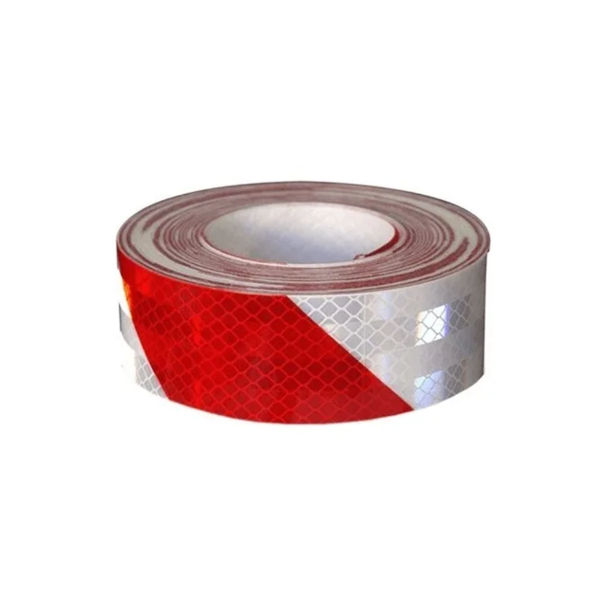 CINTA REFLECTIVA CINTA REFLECTIVA 45 METROS X 7.5 CM COLOR ROJO/BLANCO BARRICADA