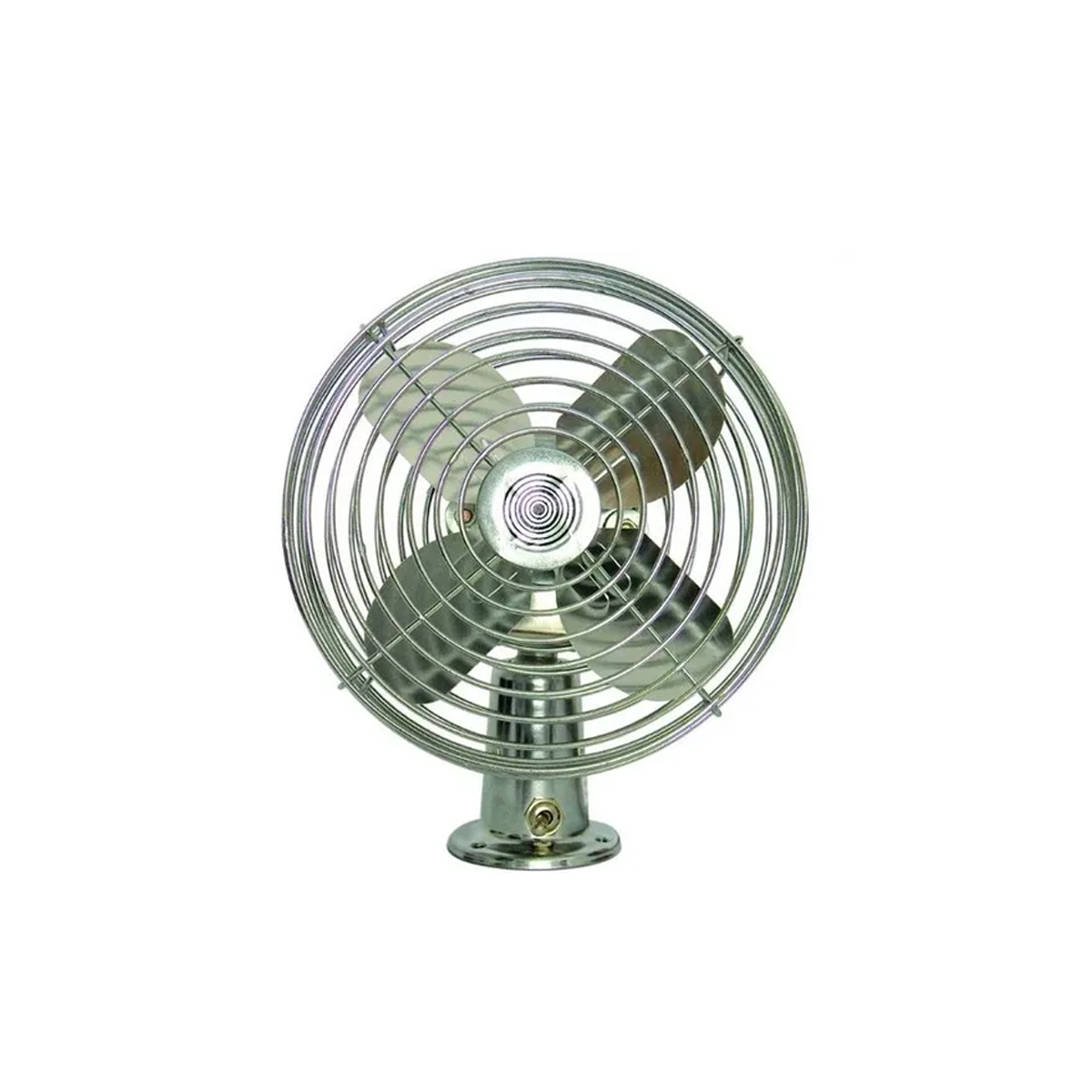 VENTILADOR VENTILADOR METALICO 6 24V UNIVERSAL REFORZADO PLATEADO UNIVERSAL CANTIDAD POR CAJA 12