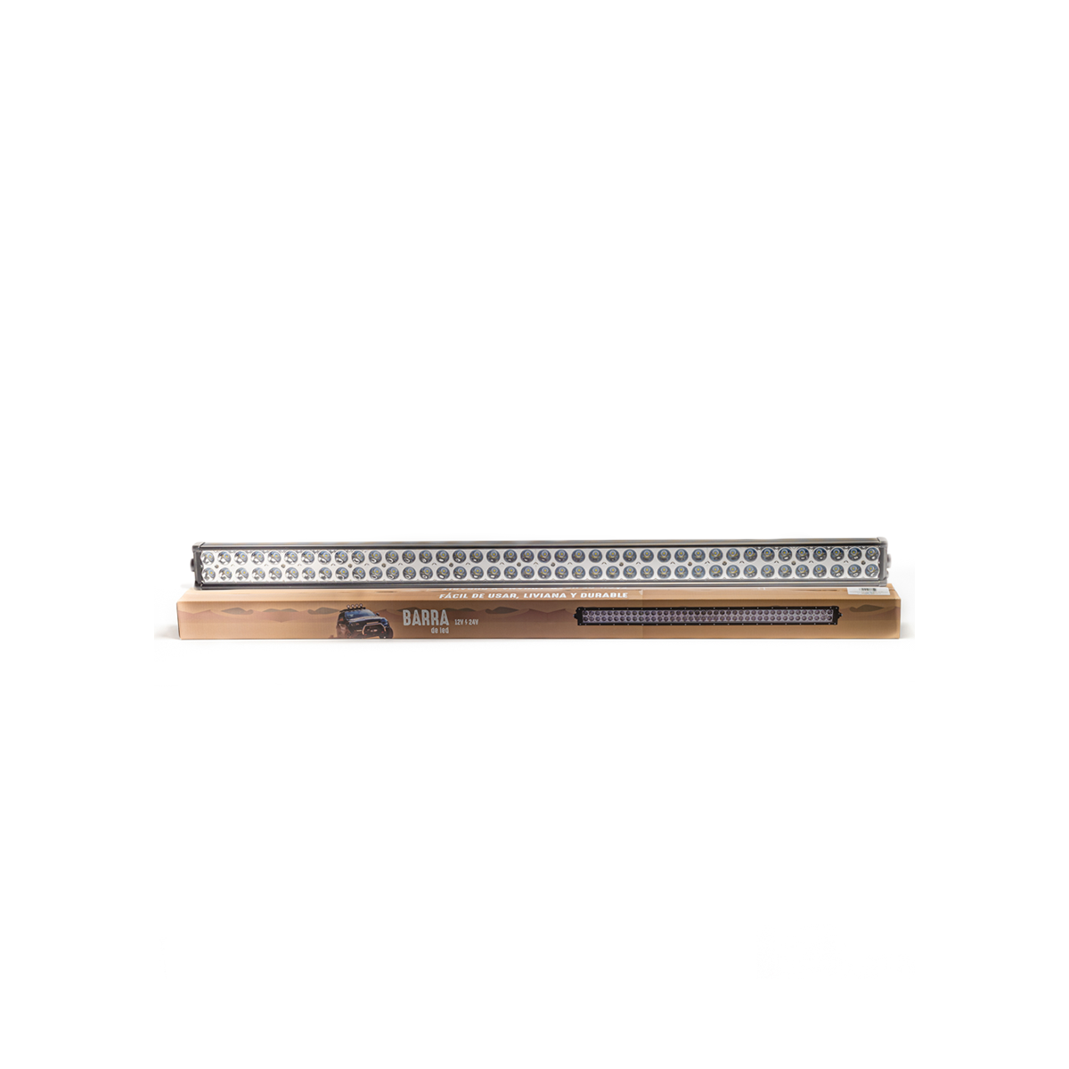 OFF ROAD BARRA DE LED EPISTAR RECTA BARRA DE 80 LED 240 WATTS - EPISTAR ( 1,13 MTS DE LARGO) - CARCAZA DE ALUMINIO - HAZ DE LUZ SPOT (CODIGO ANTERIOR: BAR240EPI)