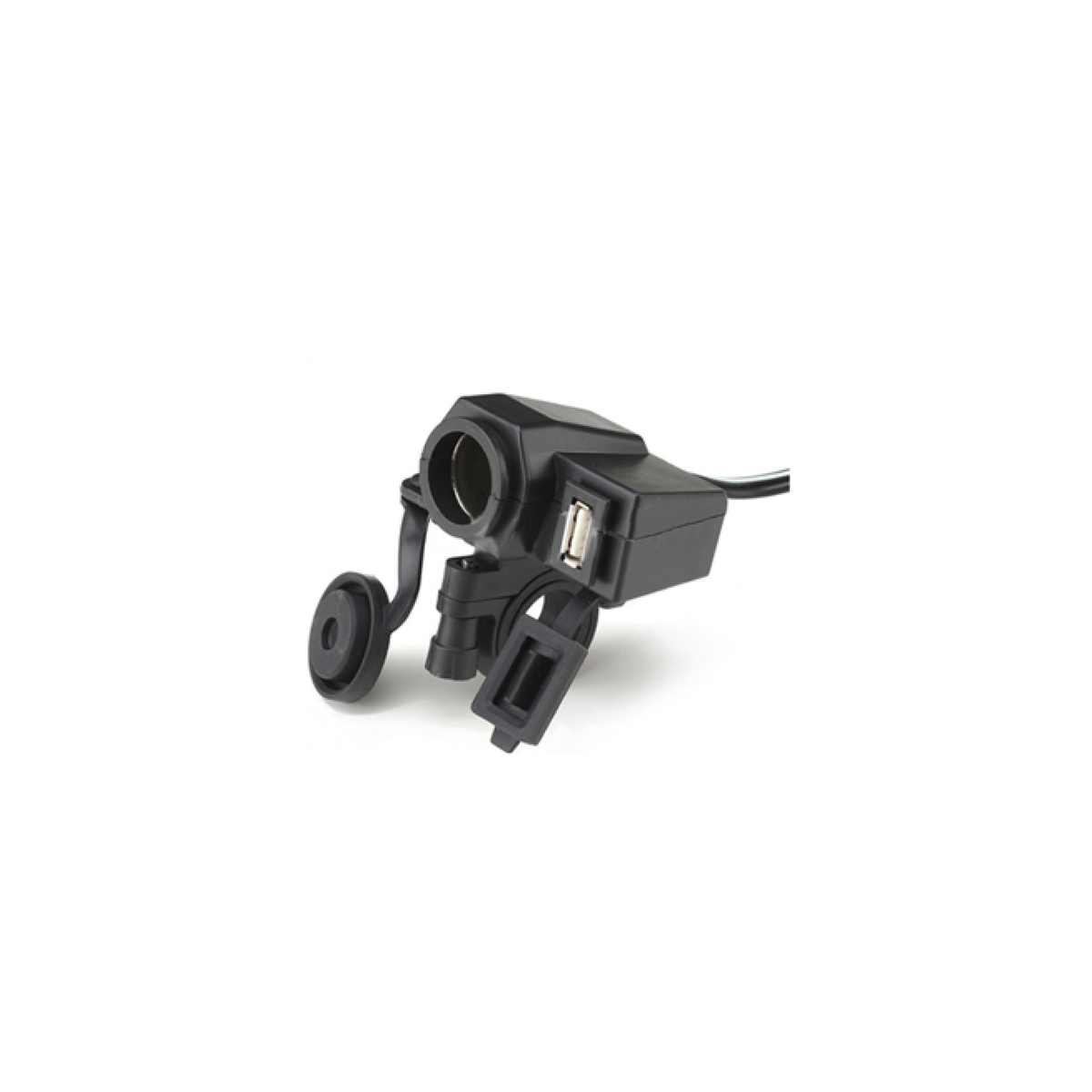 ACCESORIO PARA CELULAR TOMA 12V USB + ENCENDEDOR USO ESPECIAL PARA MOTOS