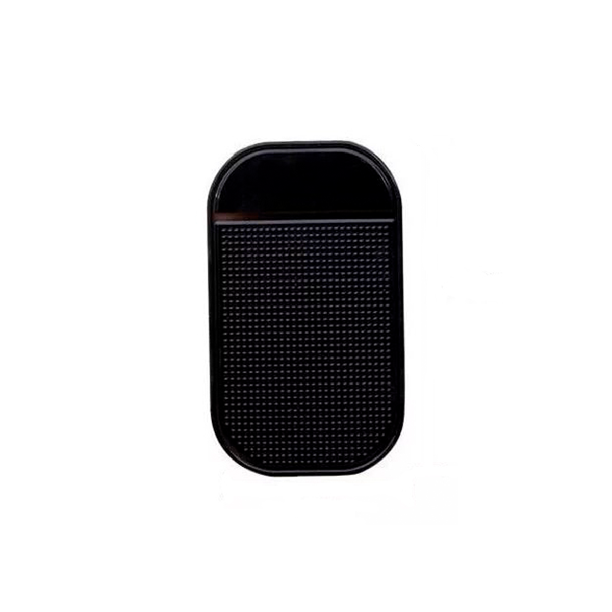 ACCESORIO PARA CELULAR BASE DE GOMA ANTI DESLIZANTE PARA APOYAR OBJETOS RECTANGULAR NEGRO