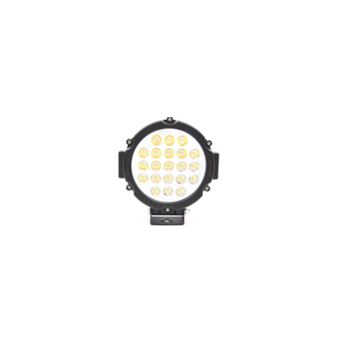 OFF ROAD FARO DE LED FARO DE LED REDONDO - 21 LED 90W MAS PLACA SMD UNO BLANCO 10.8x2x11CM