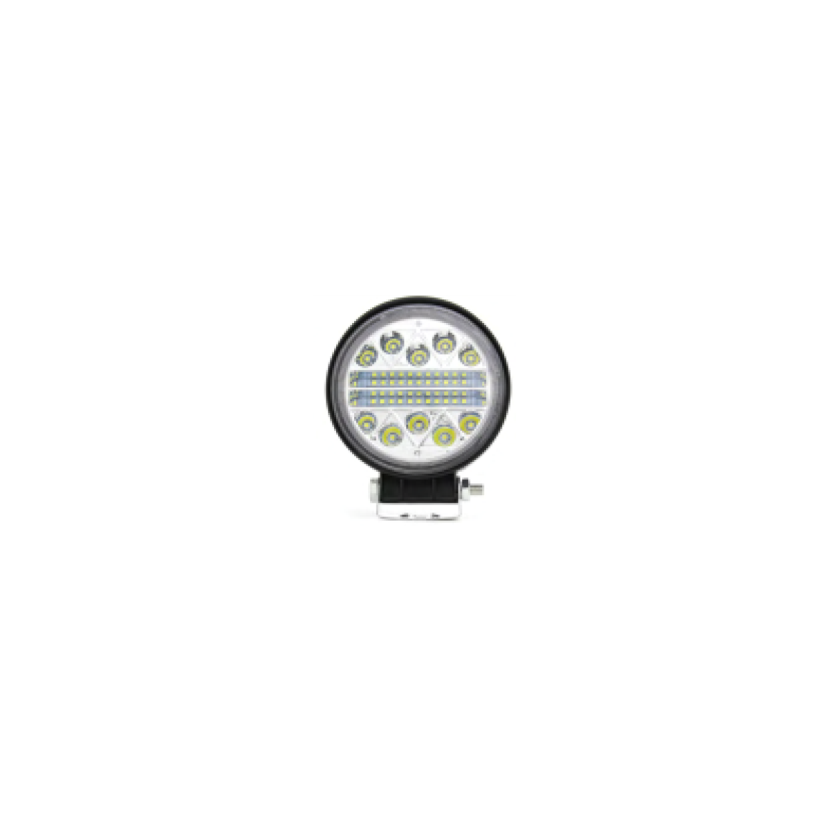 OFF ROAD FARO DE LED FARO DE LED REDONDO - 40 LED 90W MAS PLACA SMD UNO BLANCO 10.8x2x11CM