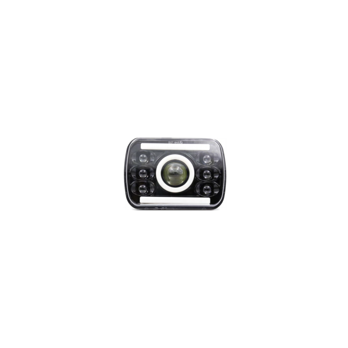 OFF ROAD FARO DE LED FARO LED RECTANGULAR 7 31 WATTS 15 LEDS 4 FUNCIONES. ALTA Y BAJA