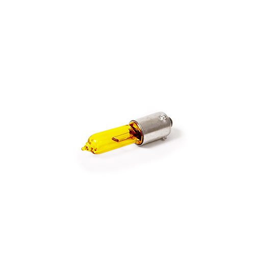 LAMPARA HALOGENA ESTANDAR H21W 12V 21W BAY9S 53 HALOGENA PATA DEFASADA AMBAR (CODIGO ANTERIOR: 12056KOAMB) CANTIDAD POR CAJA MASTER 1000