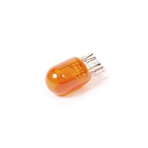 LAMPARAS DE SEÑALIZACION T20 7443 12V 21/5W VIDRIO AMBAR ORIGINAL TIPO PHILIPS (CODIGO ANTERIOR: 12066KOAMB) CANTIDAD POR CAJA MASTER 1000