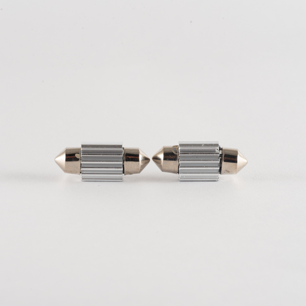 LEDS SMD TUBULAR - FESTOON 2 LED 5050 SMD 31MM CANBUS - BLANCO 12V