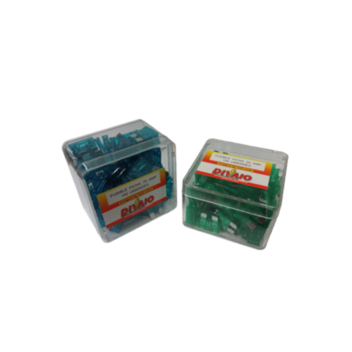 FUSIBLE FICHA EN CAJA POR 100 UNIDADES FUSIBLE FICHA EN CAJA (100 UNIDADES) X AMPER 5 AMP
